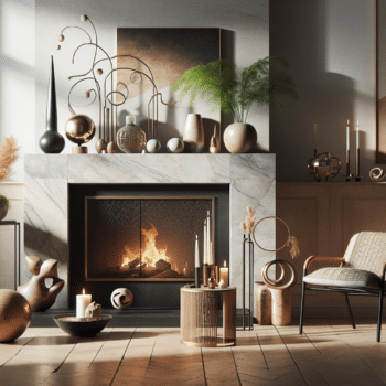 Idées pour une décoration de cheminée moderne