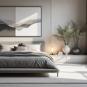 Chambres monochromes : tendances et conseils déco