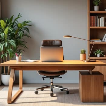 Comment décorer un bureau à domicile efficacement ?