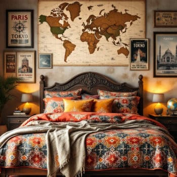 Comment décorer une chambre avec des souvenirs de voyage ?