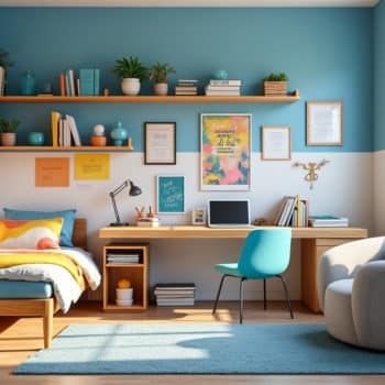 Comment décorer une chambre pour un étudiant ?