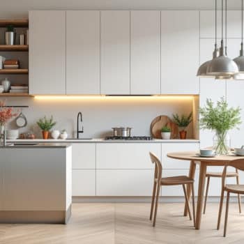 Comment faire paraître une petite cuisine plus grande