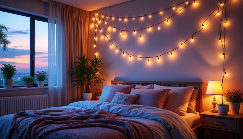 découvrez comment transformer votre chambre en un espace chaleureux et accueillant grâce à des guirlandes lumineuses. apprenez des astuces d'accroche, de disposition et de choix de lumières pour créer une ambiance unique et personnalisée.