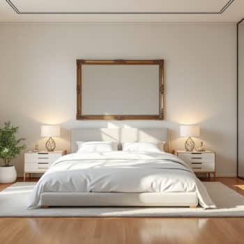 Comment utiliser des miroirs pour agrandir visuellement une chambre ?