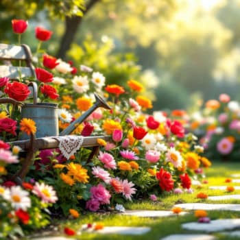 Créer un parterre fleuri : conseils et astuces pour un jardin éblouissant