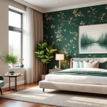 Créer une chambre avec un mur accent : idées inspirantes