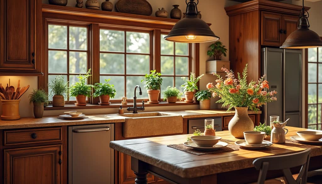 découvrez comment aménager une cuisine chaleureuse en utilisant des matériaux naturels. transformez votre espace de vie en un lieu convivial et accueillant grâce à des conseils sur le choix des bois, des pierres et des textiles qui apporteront confort et esthétique à votre intérieur.