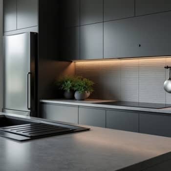 Créer une cuisine monochrome : astuces et conseils