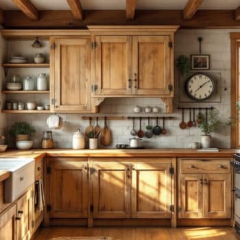 Créer une cuisine vintage avec des meubles recyclés