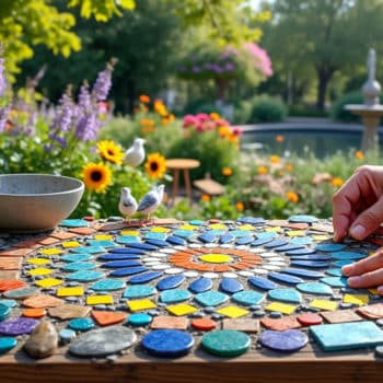 Découvrez les différentes techniques pour créer une mosaïque de jardin réussie