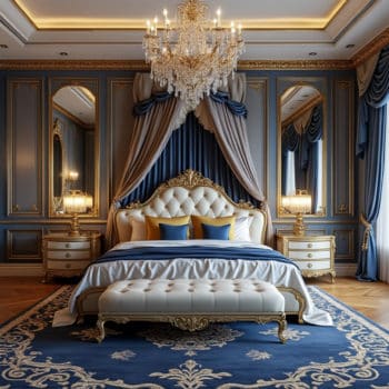 Idées pour une chambre de style baroque moderne
