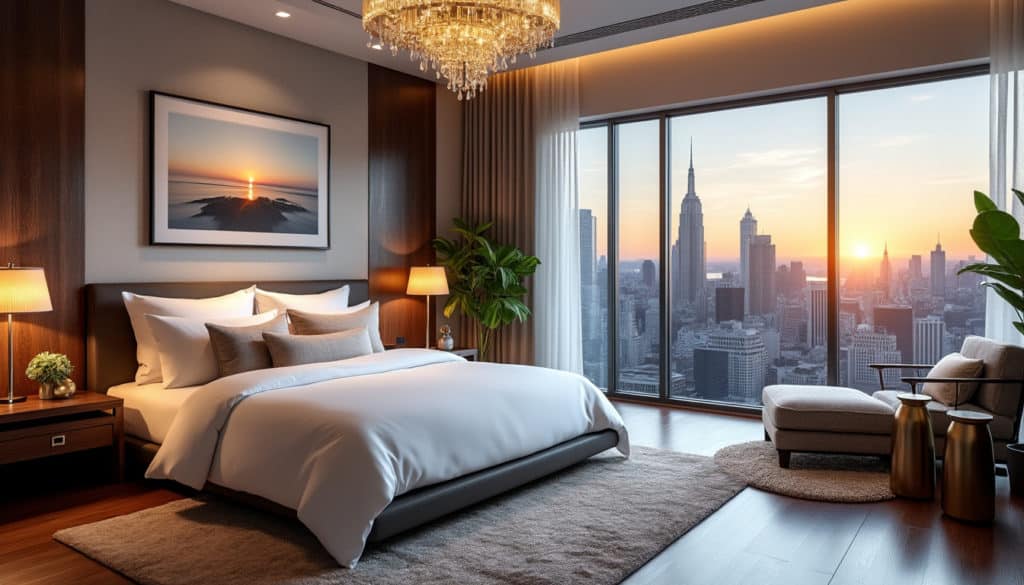 découvrez des idées élégantes et raffinées pour aménager une chambre inspirée des hôtels de luxe. transformez votre espace en un havre de paix avec des astuces de décoration, des choix de mobilier haut de gamme et des touches de luxe qui évoquent le confort et le style des établissements les plus prestigieux.