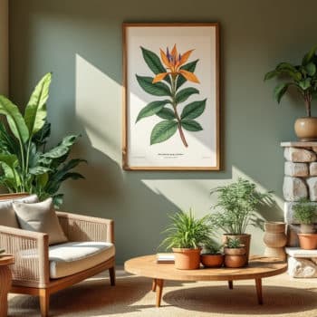 Idées pour une décoration intérieure sur le thème de la nature