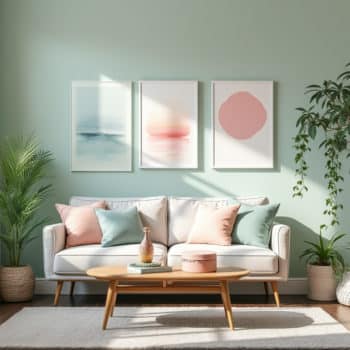 Les avantages des coloris pastel dans la décoration intérieure