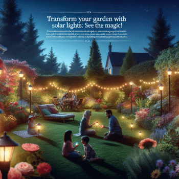 Les avantages des luminaires solaires pour votre jardin