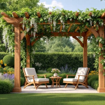 Les avantages d’une pergola en bois pour votre jardin