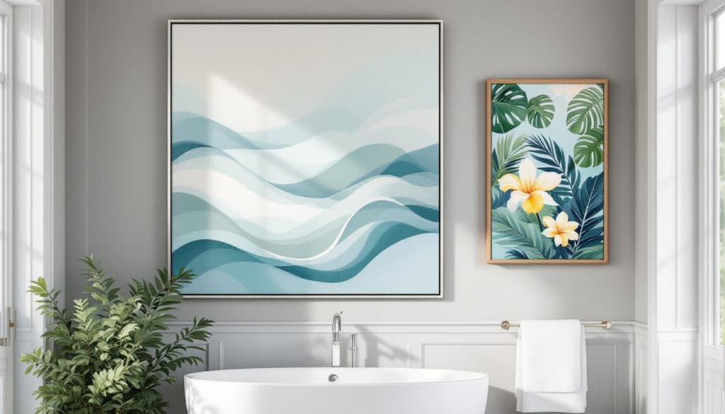 découvrez comment embellir votre salle de bain avec les différents types de tableaux. que ce soit des paysages, des abstraits ou des œuvres personnalisées, apprenez à choisir l'art mural qui apportera style et ambiance à votre espace de détente.
