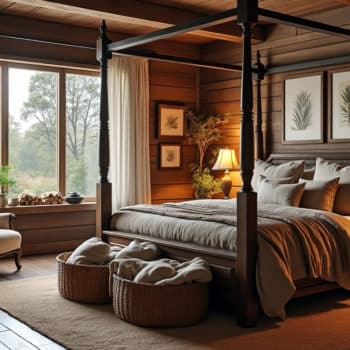 Les indispensables pour une chambre de style rustique