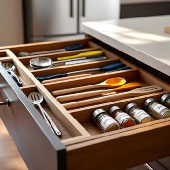 Les meilleures idées de rangements pour les tiroirs de cuisine
