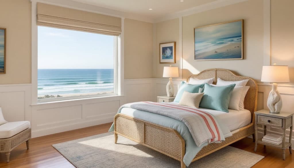 découvrez des inspirations lumineuses et apaisantes pour aménager une chambre aux accents marins. des conseils pratiques et des idées déco pour évoquer la beauté des côtes et créer une ambiance relaxante.