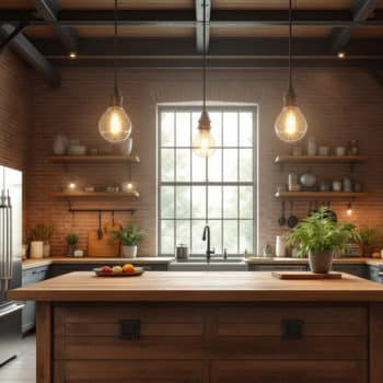 Quels luminaires choisir pour une cuisine industrielle