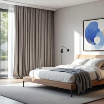 Quels rideaux choisir pour une chambre moderne ?