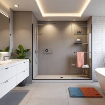 Aménager une salle de bain fonctionnelle en colocation