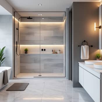 Choisir le carrelage idéal pour votre salle de bain : conseils et tendances