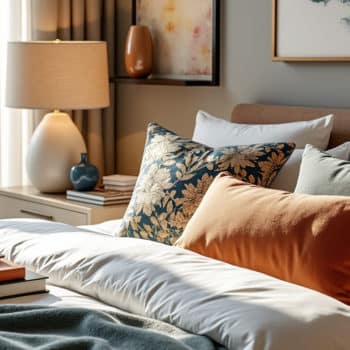 Comment choisir des coussins décoratifs pour votre lit ?