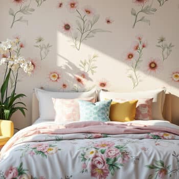 Comment intégrer des motifs floraux dans la décoration de votre chambre ?