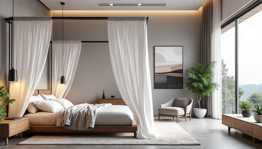 découvrez des conseils pratiques pour intégrer un lit à baldaquin dans une chambre moderne. apprenez à harmoniser ce mobilier classique avec des éléments contemporains pour créer un espace élégant et accueillant.