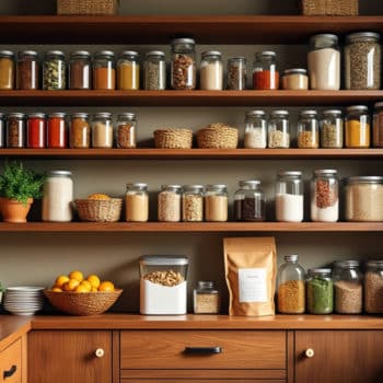 Comment organiser un garde-manger de manière optimale
