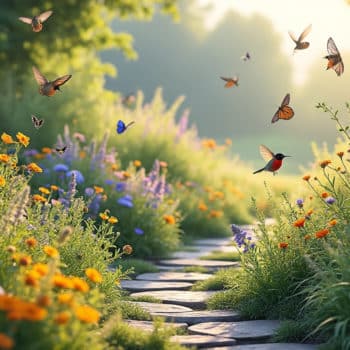 Créer un jardin sauvage : conseils pour un espace naturel et vivant