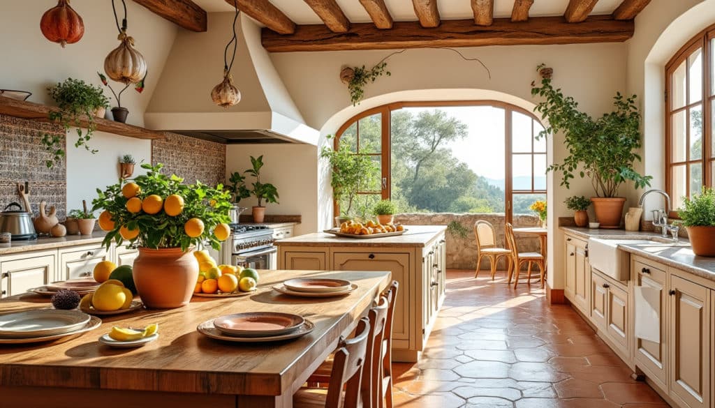 transformez votre cuisine en un havre méditerranéen avec des couleurs chaudes, des matériaux naturels et des saveurs inspirées de la mer. découvrez nos conseils pour créer une atmosphère conviviale et accueillante, parfait pour partager des moments en famille et entre amis.