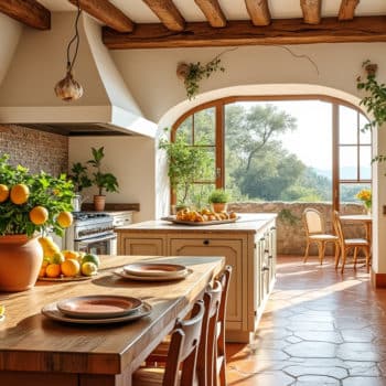 Créer une ambiance méditerranéenne dans la cuisine