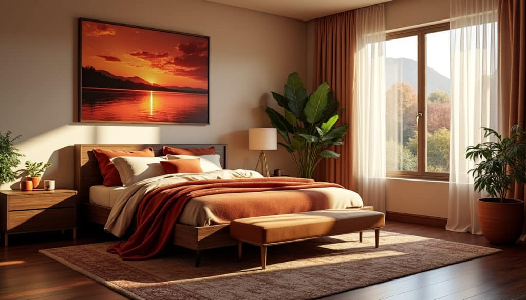 découvrez comment concevoir une chambre accueillante et chaleureuse en utilisant une palette de tons chauds. inspirez-vous de nos conseils pratiques et idées déco pour transformer votre espace en un véritable cocon de confort.