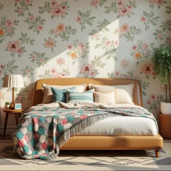 Créer une chambre d’inspiration rétro