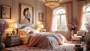 Créer une chambre romantique avec des lumières tamisées