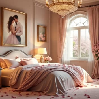 Créer une chambre romantique avec des lumières tamisées