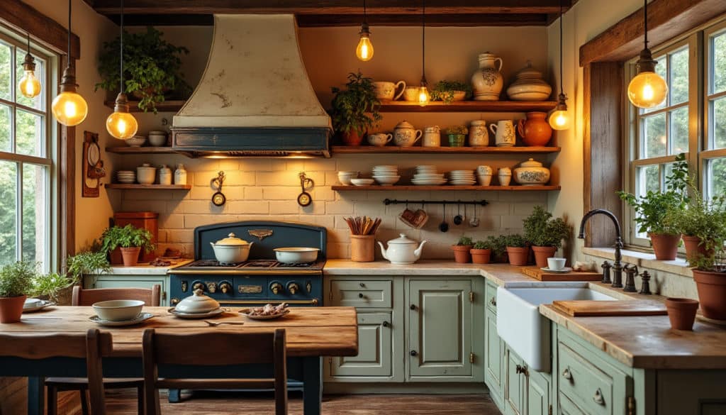 découvrez comment transformer votre espace culinaire en une cuisine vintage en utilisant des matériaux anciens. inspirez-vous de nos astuces et conseils pour allier charme rétro et fonctionnalité moderne.