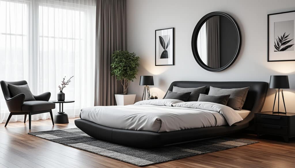 découvrez des idées inspirantes pour décorer une chambre noire et blanche. créez un espace élégant et moderne en associant ces deux couleurs intemporelles. trouvez des conseils sur les meubles, les textiles et les accessoires pour transformer votre chambre en un havre de paix chic et sophistiqué.