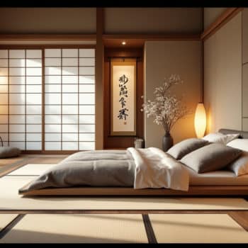 Idées pour une chambre inspirée du Japon traditionnel