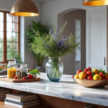Les accessoires déco pour sublimer une cuisine ouverte
