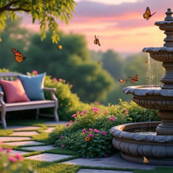 Les avantages d’une fontaine de jardin pour votre espace extérieur