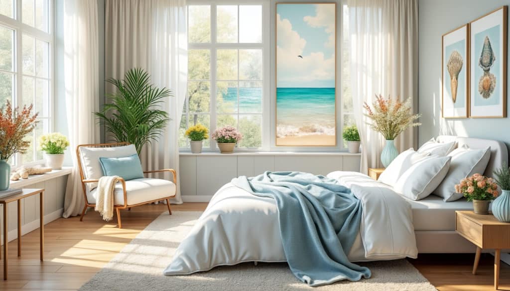 découvrez les meilleures astuces pour rafraîchir la déco de votre chambre cet été. transformez votre espace en un havre de fraîcheur avec des conseils pratiques et créatifs, adaptés à tous les budgets.