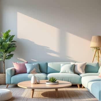 Les meilleures couleurs pour agrandir visuellement une pièce