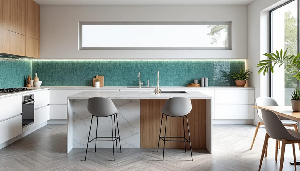 découvrez les meilleures idées de carrelage pour transformer votre cuisine moderne en un espace à la fois fonctionnel et esthétique. inspirez-vous de nos conseils pour choisir les matériaux, les couleurs et les motifs qui s'harmonisent avec votre style de décoration.