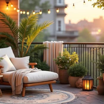 Les meilleures idées déco pour un balcon cosy