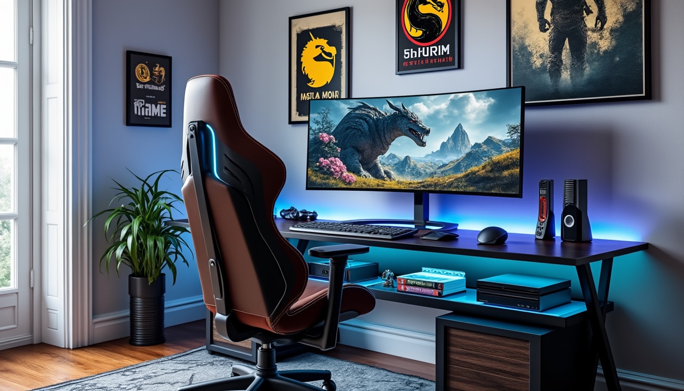 découvrez des idées créatives et inspirantes pour aménager la chambre de gamer idéale. transformez votre espace en un sanctuaire du gaming avec des conseils sur le décor, l'éclairage, et l'optimisation de l'espace pour maximiser votre expérience de jeu.