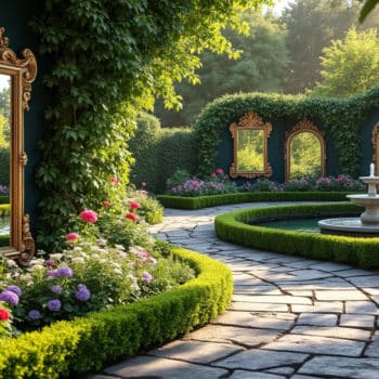 Les miroirs de jardin : embellir votre espace extérieur